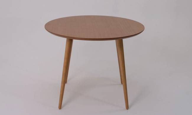 Стол Монте К 100 натур со стульями Франк натур рогожка серый