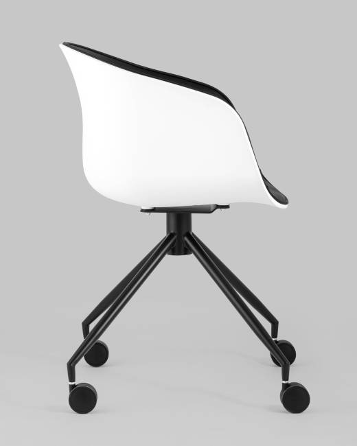 Кресло офисное LIBRA NL экокожа белый