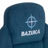 Кресло BAZUKA флок , синий, 32 синий флок