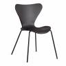 Стул Jacobsen (mod DC 102-1) / 1 шт. в упаковке пластик/металл, 45 х 54.5 х 80 см, Black (Черный) / Black (Черный) Black (Черный) / Black (Черный) пластик/металл