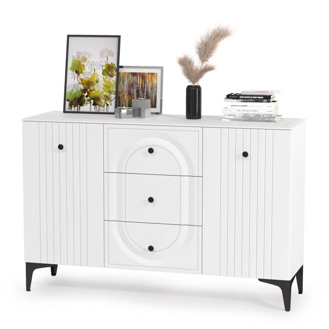 Большая стенка для гостиной Валенсия № 107 цвет белый шагрень Большая стенка для гостиной Валенсия № 107 цвет белый шагрень