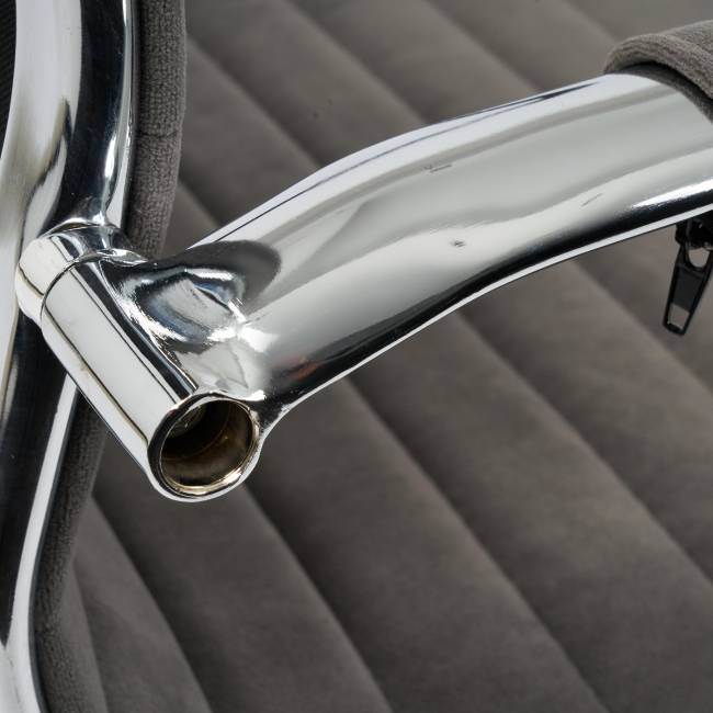 Кресло Urban-Low/Урбан-Лоу флок , серый, 29 серый флок