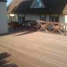 Террасная доска ECODECK (ЭКОДЕК) шовная, 23,5*165*4000 мм, коричневый