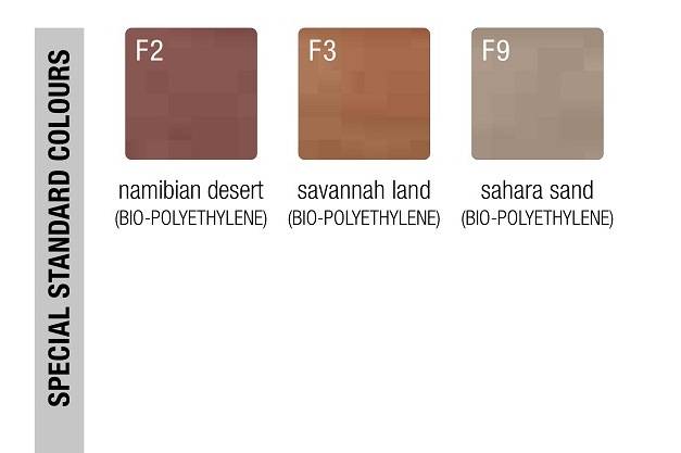 Кашпо из биопластика Threebu Pot Special песок Сахары 450х450х450 мм