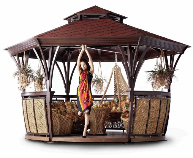 Беседка "Грация L" полиамидная Беседка "Грация L" полиамидная