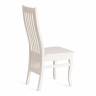 Стул DOLCE жёсткое сидение бук, мдф, 40х46х100см, Ivory white Ivory white бук, мдф