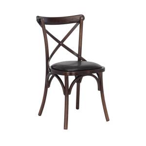 Стул Leset Грид Тёмный орех Шоколад Тёмный орех