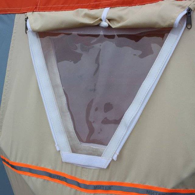 Палатка для зимней рыбалки Митек Нельма Куб-3 Люкс (двухслойная) Палатка для зимней рыбалки Митек Нельма Куб-3 Люкс (двухслойная)