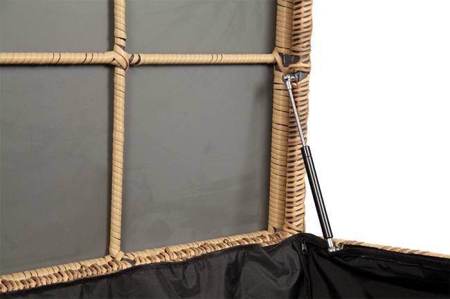 "Порту" сундук водонепроницаемый из искусственного ротанга, цвет соломенный "Порту" сундук водонепроницаемый из искусственного ротанга, цвет соломенный