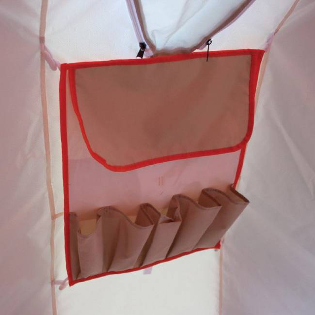 Палатка для зимней рыбалки Митек Нельма Куб-3 Люкс Профи (двухслойная, серебрянка) Палатка для зимней рыбалки Митек Нельма Куб-3 Люкс Профи (двухслойная, серебрянка)