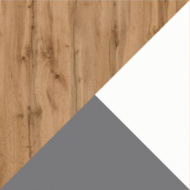 Тумба под ТВ Вайс 13.270.01 цвет дуб золотой/тёмно-серый/МДФ милк софт Тумба под ТВ Вайс 13.270.01 цвет дуб золотой/тёмно-серый/МДФ милк софт