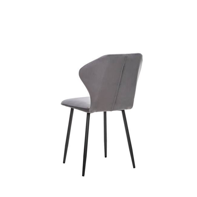 Стул Leset Гувер полоса Ultra Grafit Чёрный