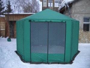 Шатер Митек ПИКНИК 6-граней со стенками (2 места) Шатер Митек ПИКНИК 6-граней со стенками (2 места)