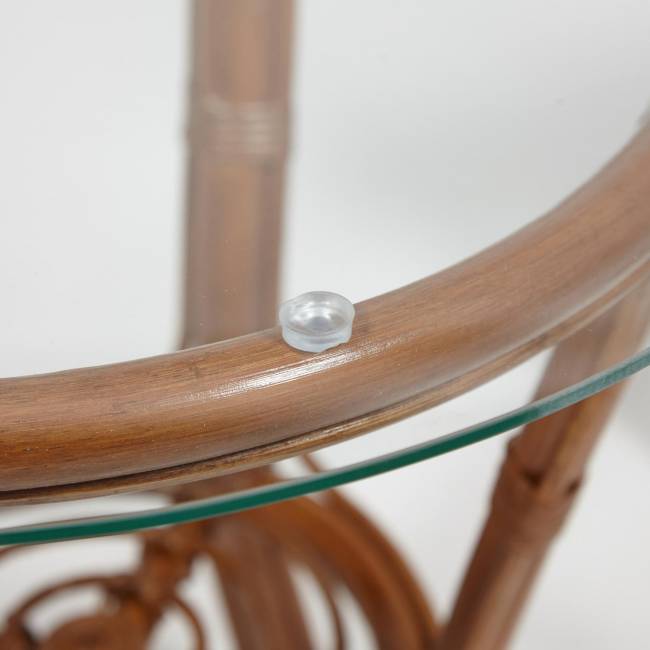 ТЕРРАСНЫЙ КОМПЛЕКТ " NEW BOGOTA " (2 кресла + стол) /с подушками/ ротанг, кресло 61х67х78,5 см, диаметр стола 50см, coco brown (коричневый кокос) coco brown (коричневый кокос) ротанг