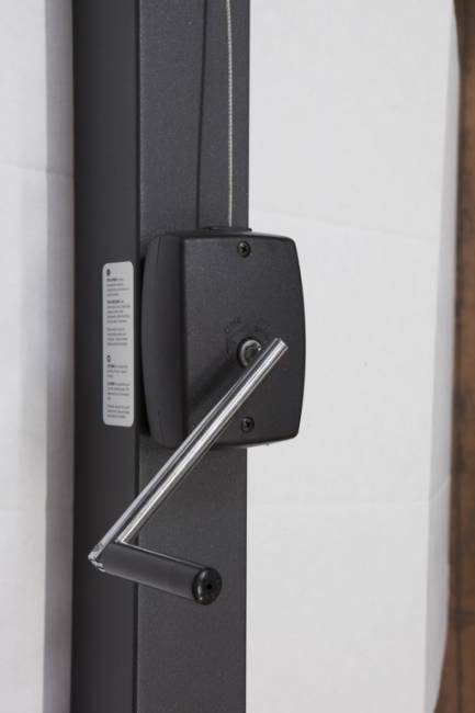 Зонт профессиональный 3х4 м Napoli Braccio антрацит, слоновая кость 3000х4000 мм