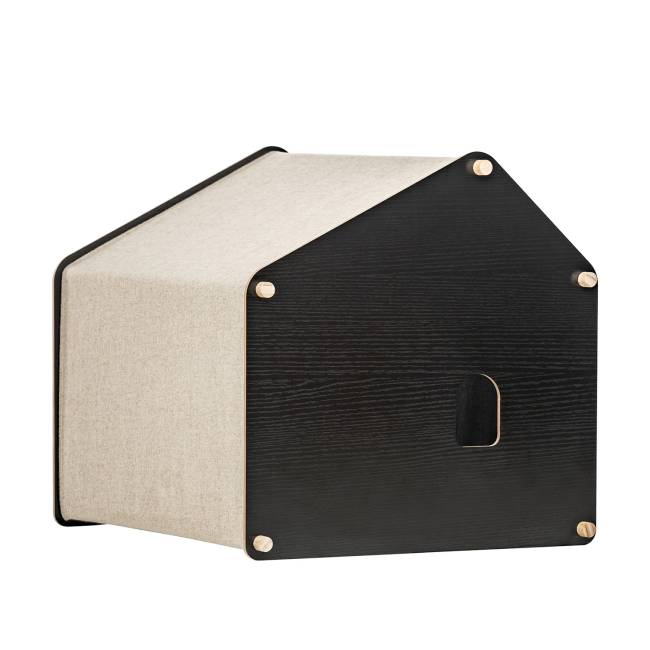 Домик для животных Leset Флёр Чёрный Бежевый