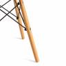 Стул CINDY (EAMES) (mod. 1801) дерево бук/металл/сиденье пластик, 45x51x82 см, Light grey (светло-серый) (Комплект из 4 шт.) Light grey (светло-серый) дерево бук/металл/сиденье пластик