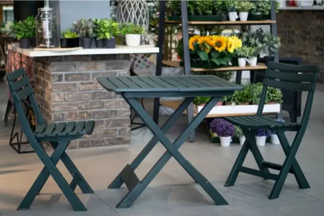 Camping set - набор мебели для сада зеленый