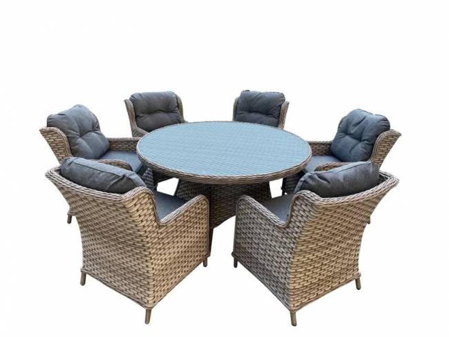 Дачная мебель из ротанга Kvimol КМ-1314 (6 персон)