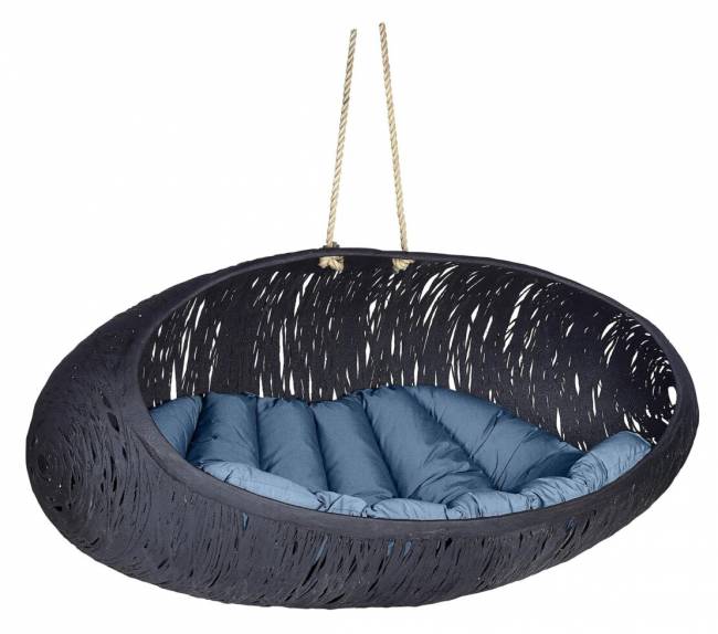 Подвесное кресло-кокон "Bios Alpha", Черное Подвесное кресло-кокон "Bios Alpha", Черное