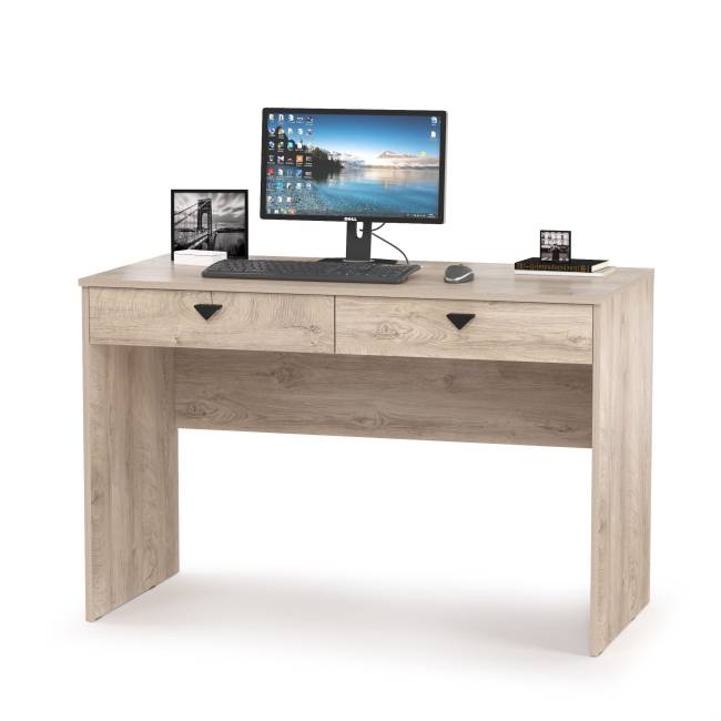 Кровать Муссон с подъёмным основанием и туалетным столиком цвет дуб эндгрейн элегантный/искусственная кожа белая Кровать Муссон с подъёмным основанием и туалетным столиком цвет дуб эндгрейн элегантный/искусственная кожа белая