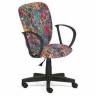 Кресло офисное TetChair «Спектрум» (SPECTRUM) (Серо-бирюзовая ткань)