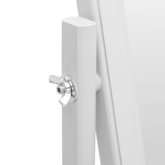 Зеркало напольное В 27Н белый 137 см х 42,5 см Зеркало напольное В 27Н белый 137 см х 42,5 см