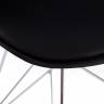 Стул TULIP IRON CHAIR (mod.EC-123) / 1 шт. в упаковке металл/пластик, 54,5*48*83,5см, черный черный металл/пластик